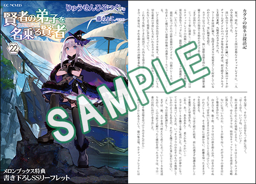 GCノベルズ4月刊「賢者の弟子を名乗る賢者 22」特典情報！ | GC