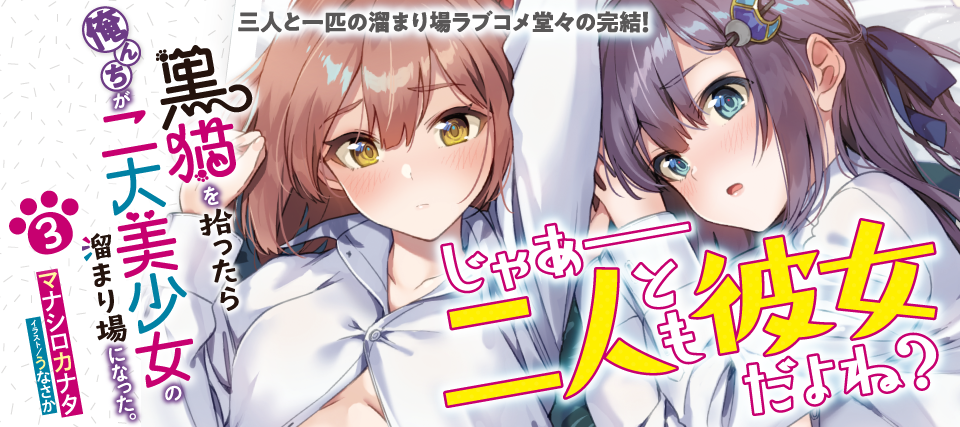 黒猫を拾ったら俺んちが二大美少女の溜まり場になった。 3